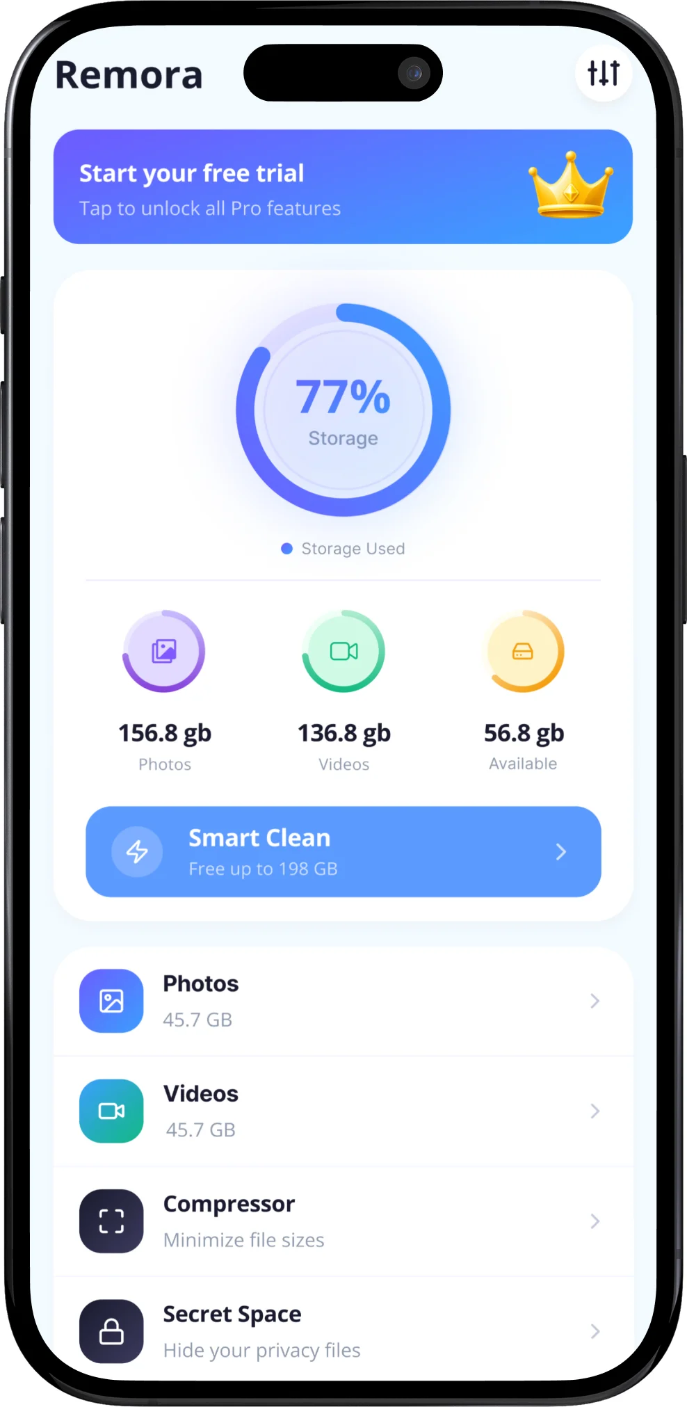 Remora dashboard